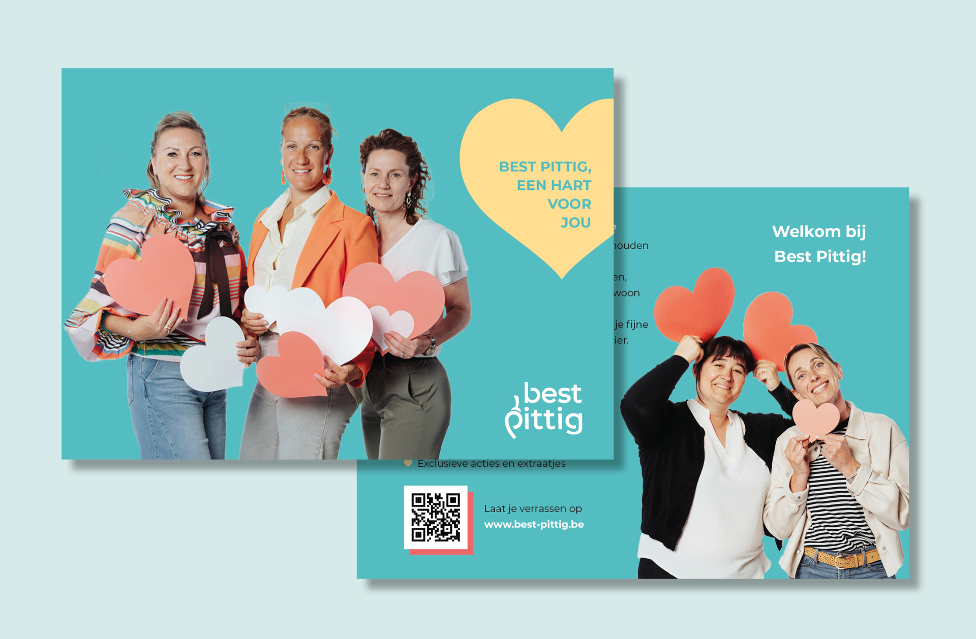 Markant een hart voor jou postkaart2