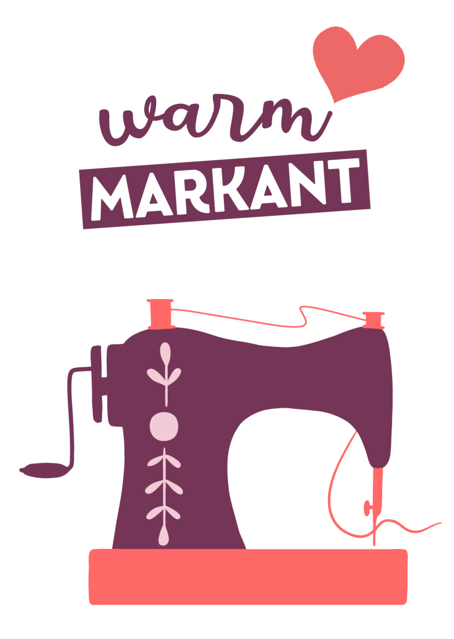 Markantmagazine sept 2025 actie een hart voor iedereen de warmste week warm markant warm markant logo en naaimachine
