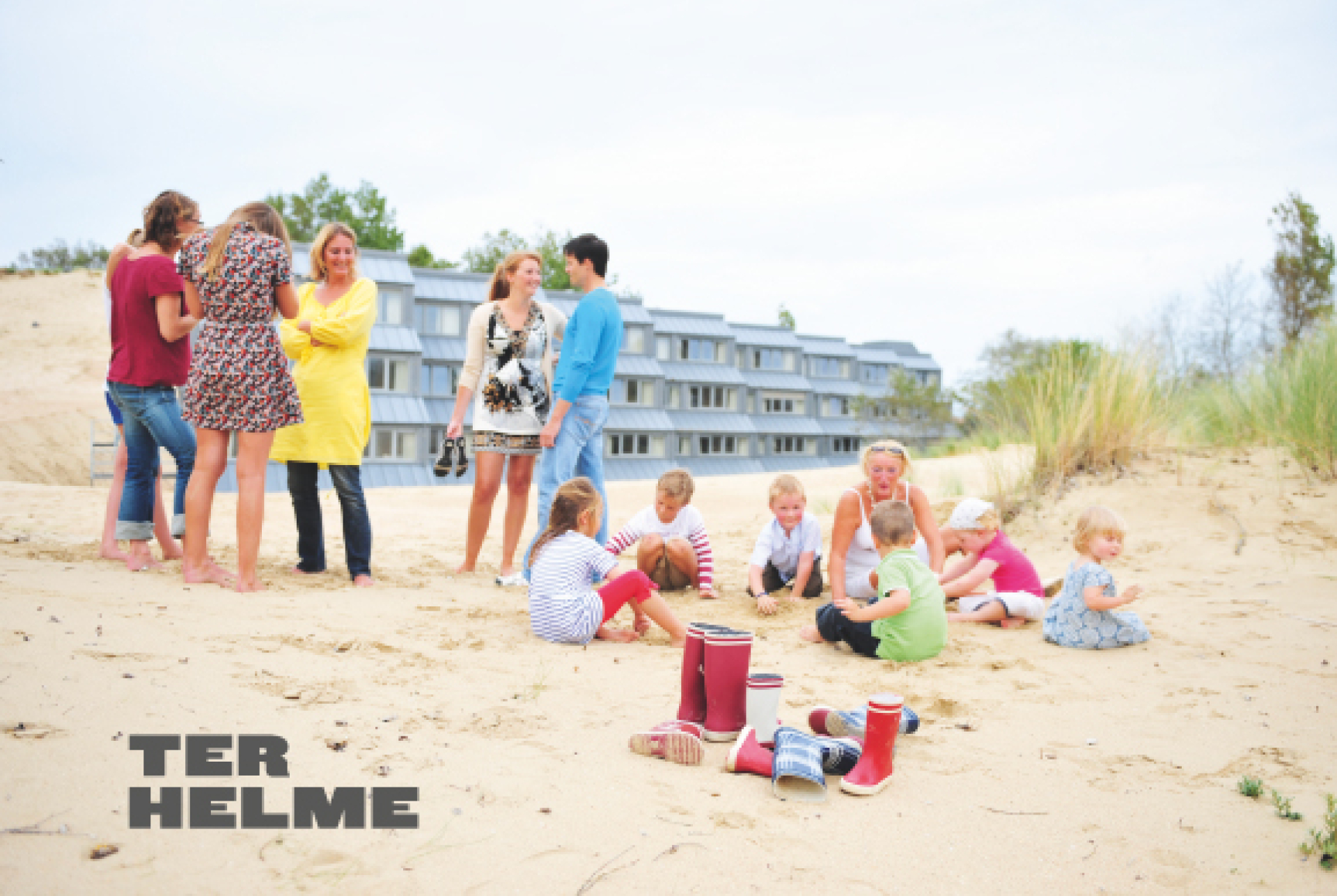 Vrouwennet Ter Helme reis grootouders Oostduinkerke zee markant 2